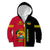 Personalised Independence Day Mozambique Kid Hoodie Muzambhiki Coat Of Arms - Wonder Print Shop