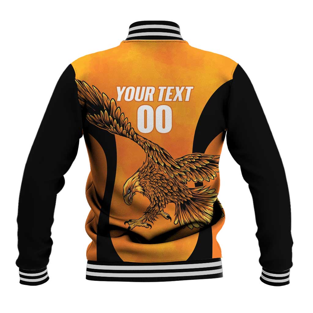 Custom Hyderabad India Cricket Baseball Jacket Go Sunrisers Eagle