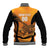 Custom Hyderabad India Cricket Baseball Jacket Go Sunrisers Eagle