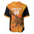 Custom Hyderabad India Cricket Baseball Jersey Go Sunrisers Eagle