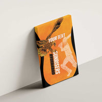 Custom Hyderabad India Cricket Canvas Wall Art Go Sunrisers Eagle