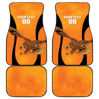 Custom Hyderabad India Cricket Car Mats Go Sunrisers Eagle