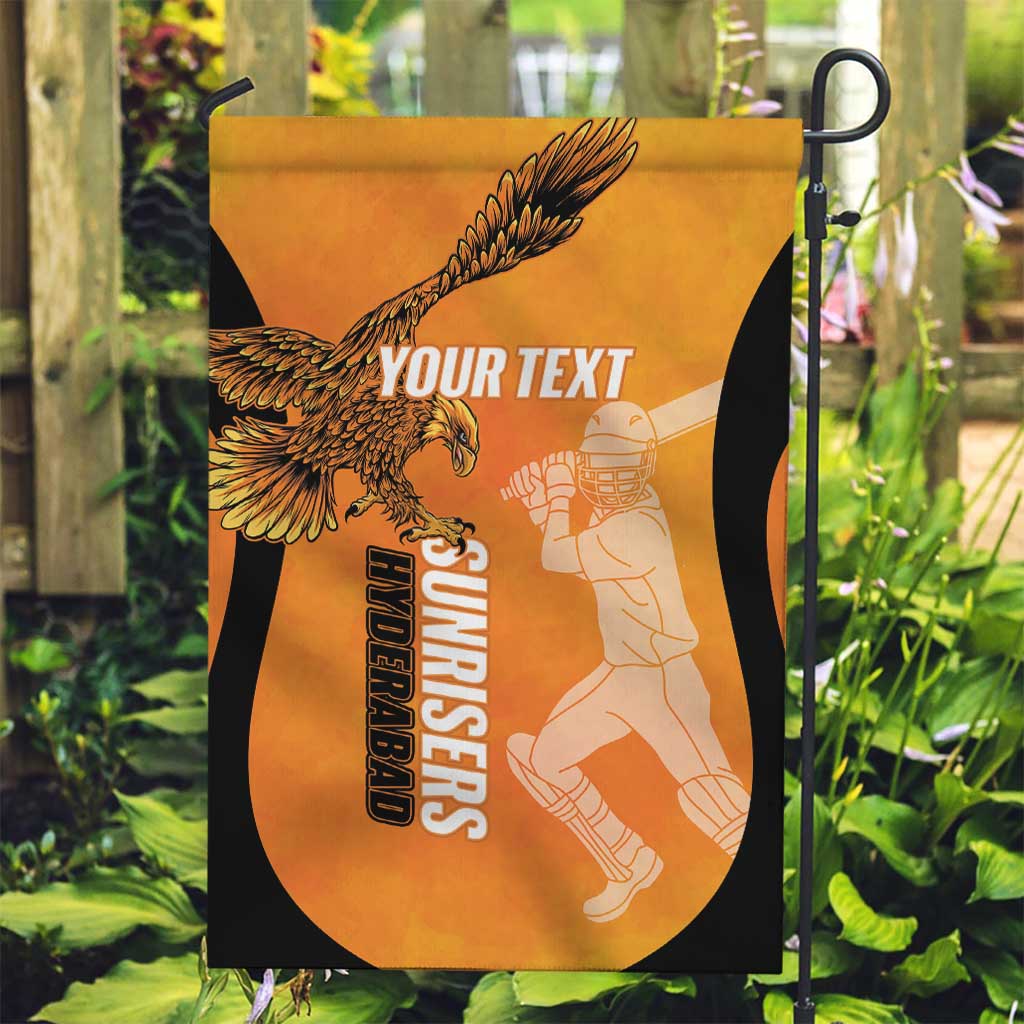 Custom Hyderabad India Cricket Garden Flag Go Sunrisers Eagle
