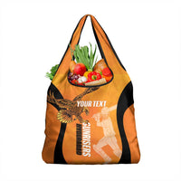 Custom Hyderabad India Cricket Grocery Bag Go Sunrisers Eagle