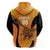 Custom Hyderabad India Cricket Hoodie Go Sunrisers Eagle