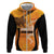 Custom Hyderabad India Cricket Hoodie Go Sunrisers Eagle