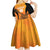 Custom Hyderabad India Cricket Kid Short Sleeve Dress Go Sunrisers Eagle