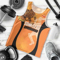Custom Hyderabad India Cricket Men Tank Top Go Sunrisers Eagle