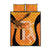 Custom Hyderabad India Cricket Quilt Bed Set Go Sunrisers Eagle