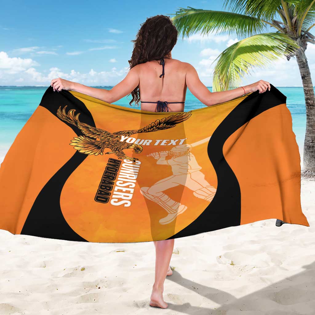 Custom Hyderabad India Cricket Sarong Go Sunrisers Eagle