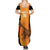 Custom Hyderabad India Cricket Summer Maxi Dress Go Sunrisers Eagle
