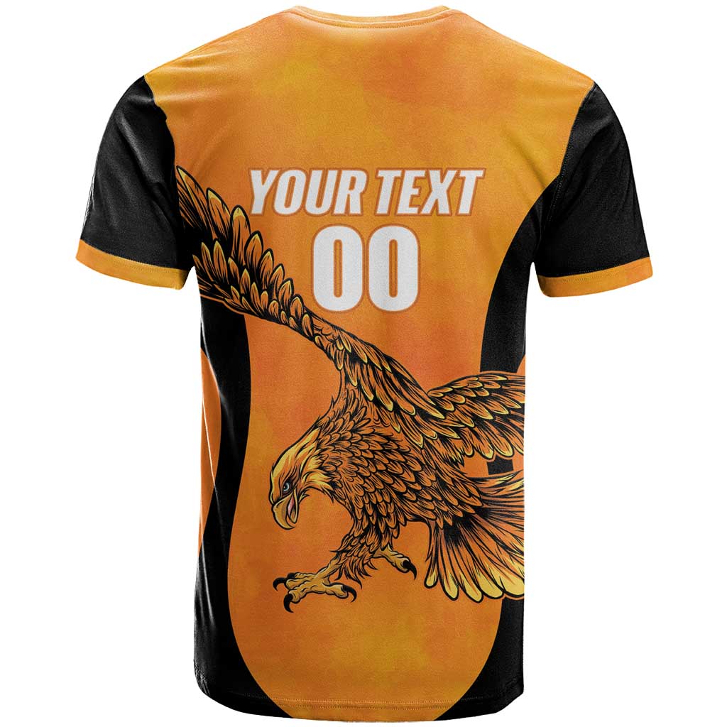 Custom Hyderabad India Cricket T Shirt Go Sunrisers Eagle