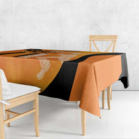 Custom Hyderabad India Cricket Tablecloth Go Sunrisers Eagle