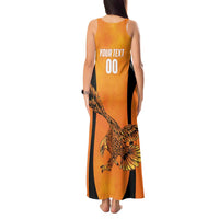 Custom Hyderabad India Cricket Tank Maxi Dress Go Sunrisers Eagle
