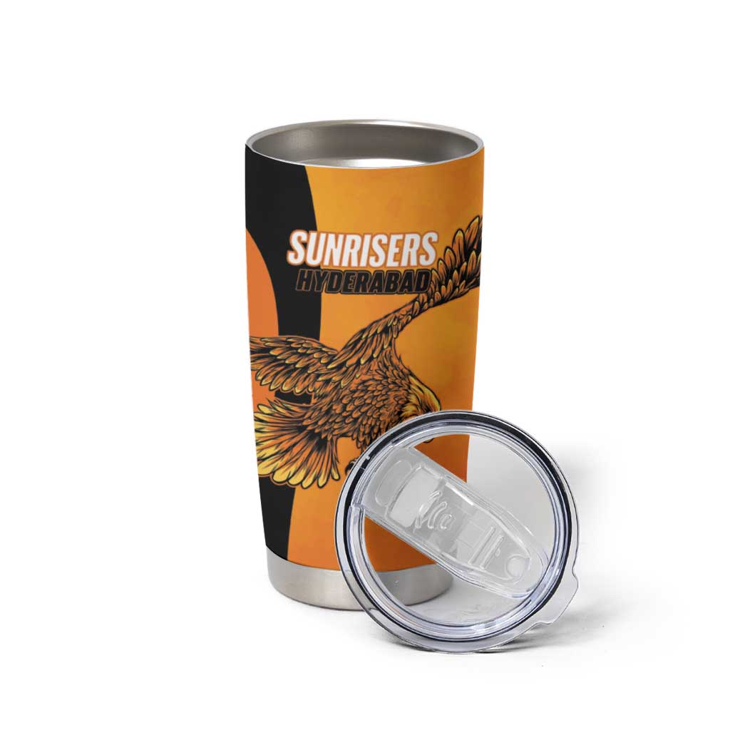Custom Hyderabad India Cricket Tumbler Cup Go Sunrisers Eagle
