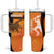 Custom Hyderabad India Cricket Tumbler With Handle Go Sunrisers Eagle