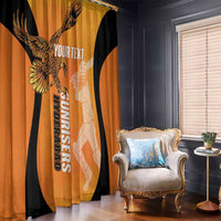Custom Hyderabad India Cricket Window Curtain Go Sunrisers Eagle