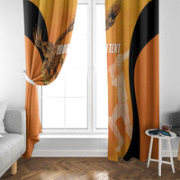 Custom Hyderabad India Cricket Window Curtain Go Sunrisers Eagle