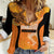 Custom Hyderabad India Cricket Women Casual Shirt Go Sunrisers Eagle