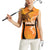 Custom Hyderabad India Cricket Women Sleeveless Polo Shirt Go Sunrisers Eagle