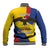 Personalised Colombia Independence Day Baseball Jacket 1810 Libertad y Orden