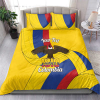 Personalised Colombia Independence Day Bedding Set 1810 Libertad y Orden