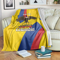 Personalised Colombia Independence Day Blanket 1810 Libertad y Orden