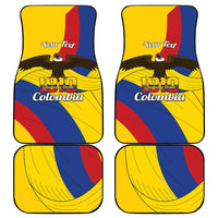 Personalised Colombia Independence Day Car Mats 1810 Libertad y Orden