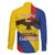 Personalised Colombia Independence Day Family Matching Long Sleeve Bodycon Dress and Hawaiian Shirt 1810 Libertad y Orden