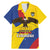 Personalised Colombia Independence Day Family Matching Mermaid Dress and Hawaiian Shirt 1810 Libertad y Orden