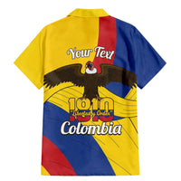 Personalised Colombia Independence Day Family Matching Mermaid Dress and Hawaiian Shirt 1810 Libertad y Orden