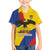Personalised Colombia Independence Day Family Matching Off The Shoulder Long Sleeve Dress and Hawaiian Shirt 1810 Libertad y Orden