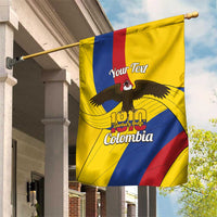 Personalised Colombia Independence Day Garden Flag 1810 Libertad y Orden