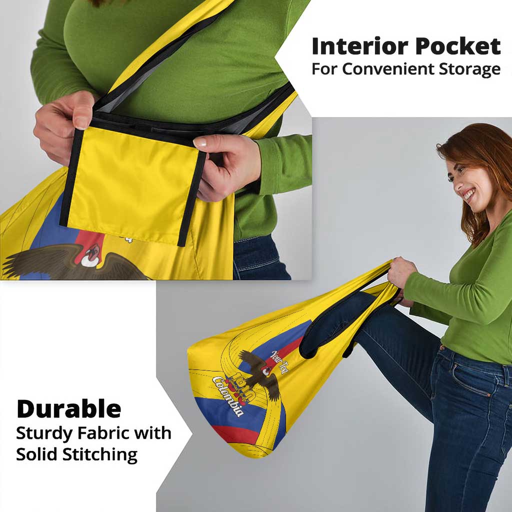 Personalised Colombia Independence Day Grocery Bag 1810 Libertad y Orden