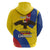 Personalised Colombia Independence Day Hoodie 1810 Libertad y Orden