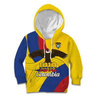 Personalised Colombia Independence Day Kid Hoodie 1810 Libertad y Orden