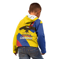 Personalised Colombia Independence Day Kid Hoodie 1810 Libertad y Orden