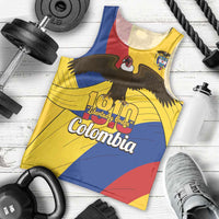 Personalised Colombia Independence Day Men Tank Top 1810 Libertad y Orden