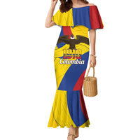 Personalised Colombia Independence Day Mermaid Dress 1810 Libertad y Orden