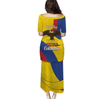 Personalised Colombia Independence Day Puletasi 1810 Libertad y Orden