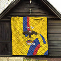 Personalised Colombia Independence Day Quilt 1810 Libertad y Orden