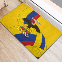 Personalised Colombia Independence Day Rubber Doormat 1810 Libertad y Orden