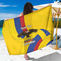 Personalised Colombia Independence Day Sarong 1810 Libertad y Orden