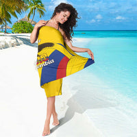 Personalised Colombia Independence Day Sarong 1810 Libertad y Orden