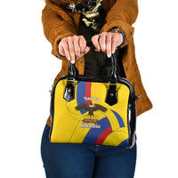 Personalised Colombia Independence Day Shoulder Handbag 1810 Libertad y Orden