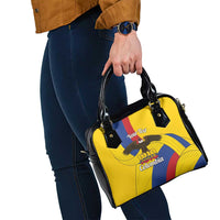 Personalised Colombia Independence Day Shoulder Handbag 1810 Libertad y Orden