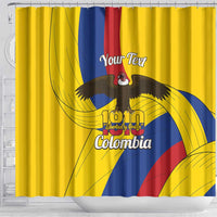 Personalised Colombia Independence Day Shower Curtain 1810 Libertad y Orden