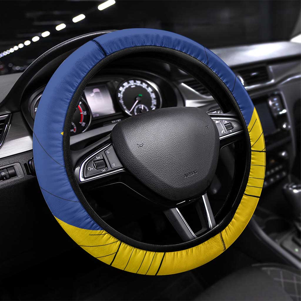 Colombia Independence Day Steering Wheel Cover 1810 Libertad y Orden