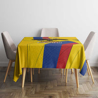 Personalised Colombia Independence Day Tablecloth 1810 Libertad y Orden