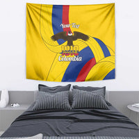 Personalised Colombia Independence Day Tapestry 1810 Libertad y Orden